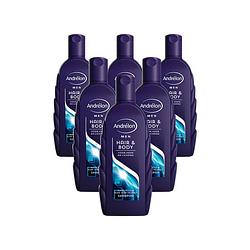 Foto van Men hair & body 2in1 - shampoo / douchegel - 6x 300ml