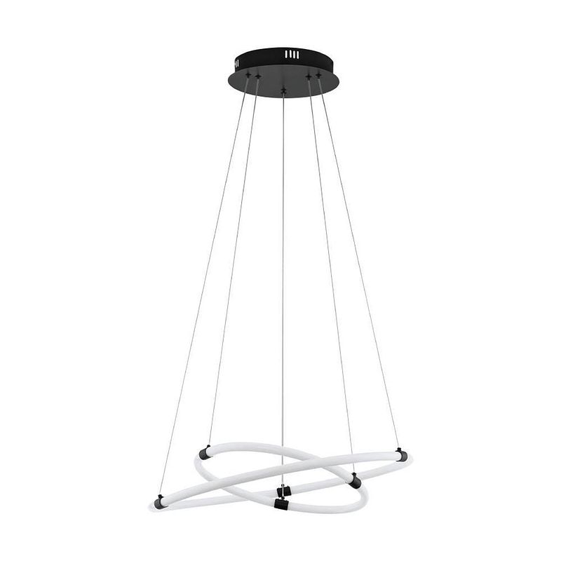 Foto van Eglo banderillas hanglamp - 60.0 cm - zwart