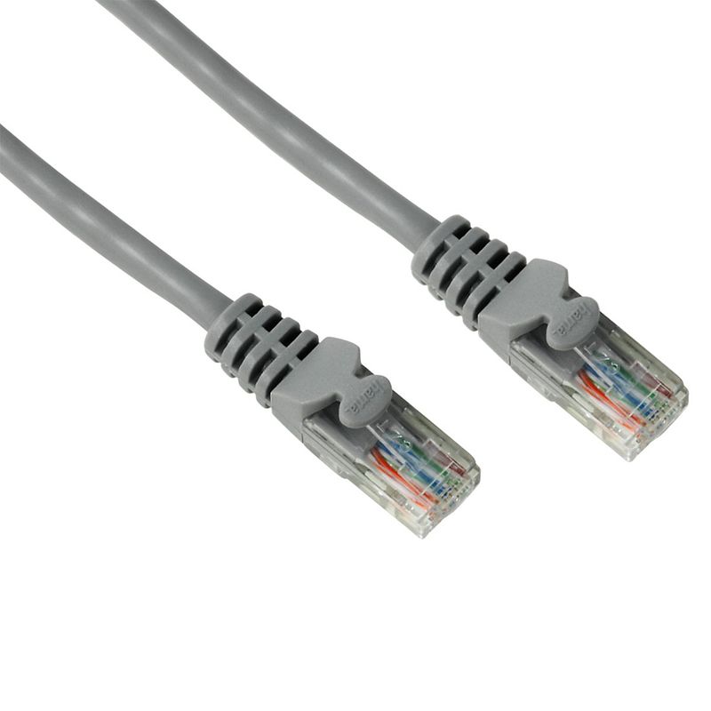 Foto van Hama utp-kabel cat5e 3.0 meter utp kabel grijs