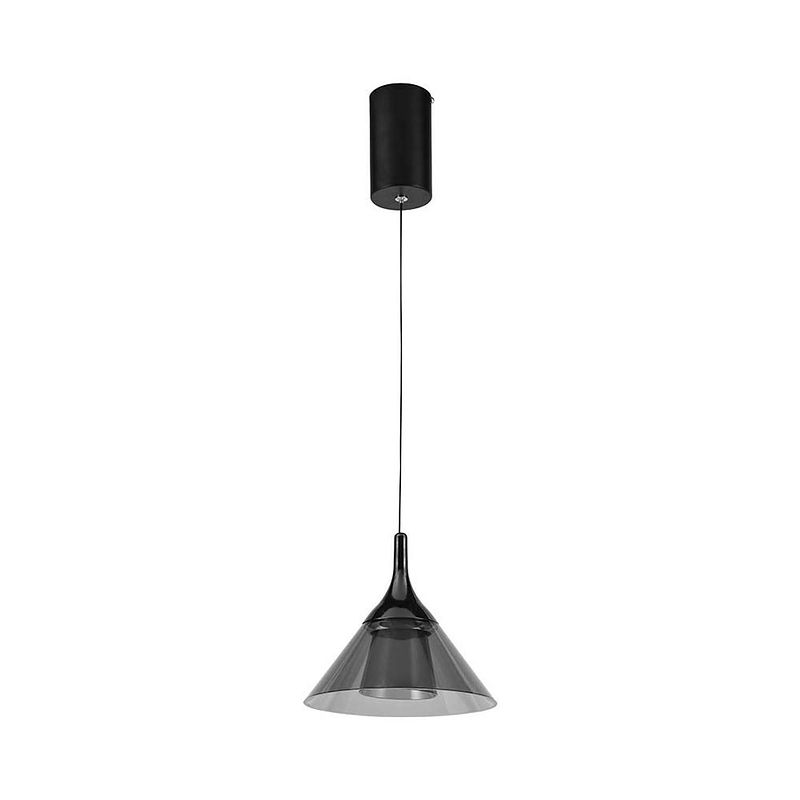 Foto van V-tac vt-7831-b designer plafondlampen - designer hanglampen - ip20 - zwarte behuizing - 9 watt - 1000 lumen - 3000k