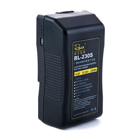 Foto van Rolux v-mount accu rl-230s 230wh 14,8v 15500mah