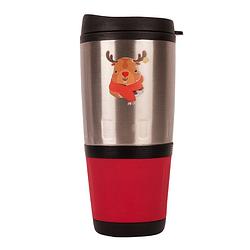 Foto van Biggdesign reisbeker - travel mug - kerst cadeau - 450 ml - koffiebeker - koffie to go beker