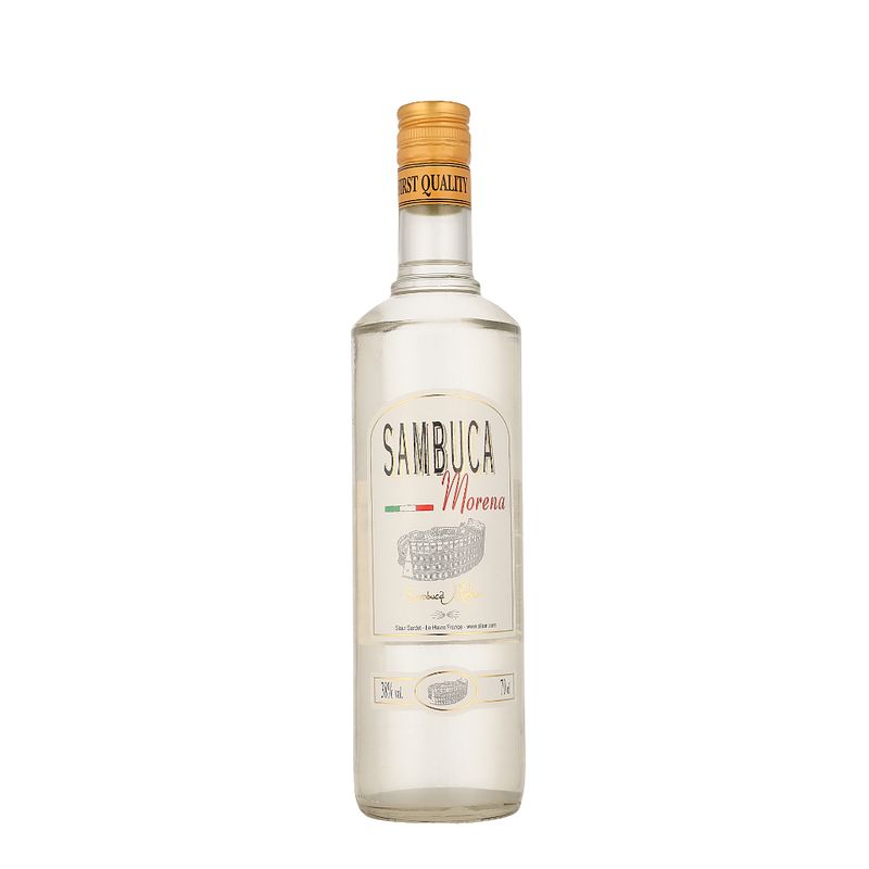 Foto van Sambuca morena 70cl gedistilleerd