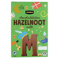 Foto van Jumbo chocoladeletter hazelnoot melk m 135g