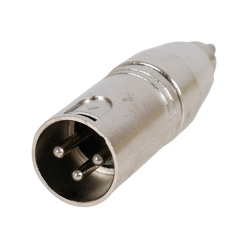 Foto van Devine ada137 xlr male - rca male adapter plug