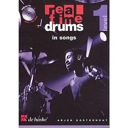 Foto van De haske real time drums in songs incl cd