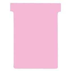 Foto van Nobo t-planbordkaarten index 3, ft 120 x 92 mm, roze
