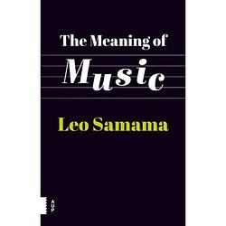 Foto van The meaning of music