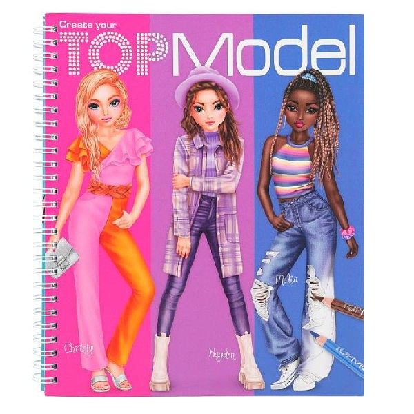 Foto van Create your topmodel kleurboek