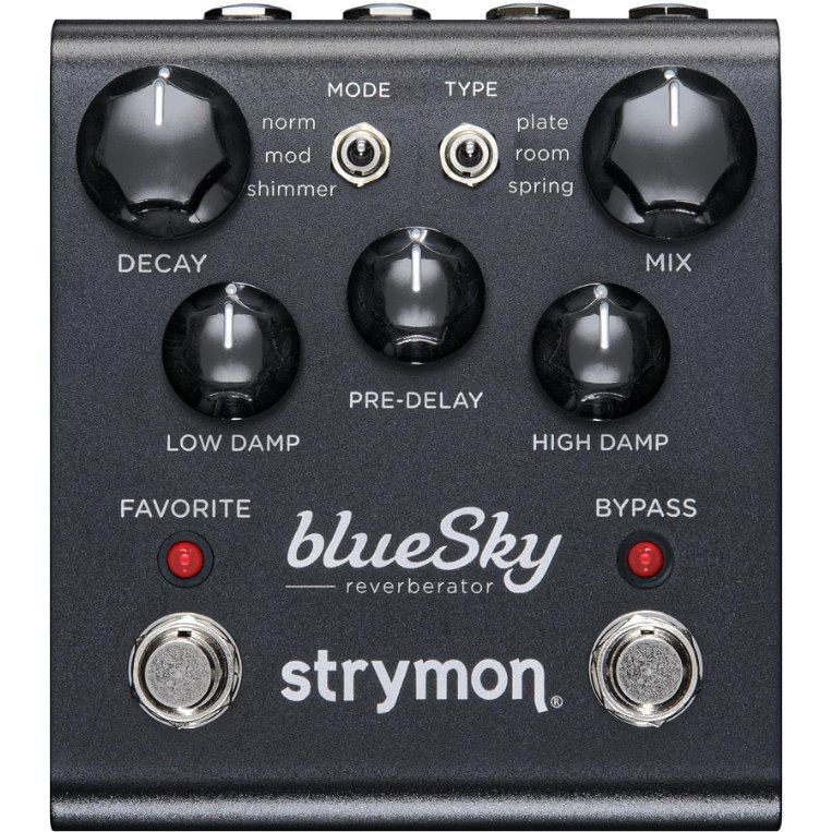 Foto van Strymon midnight edition bluesky reverberator