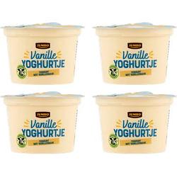 Foto van Jumbo yoghurt met vanillesmaak 4 x 200g