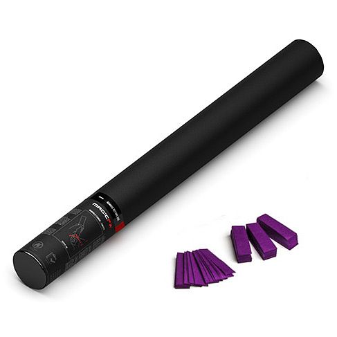 Foto van Magic fx hc03pr handheld confetti cannon 50 cm paars