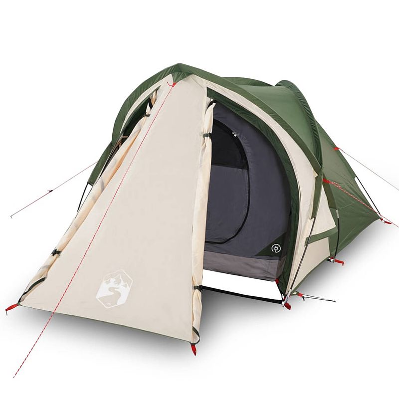 Foto van Vidaxl tent 2-persoons 320x140x120 cm 185t taft groen