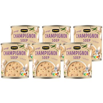 Foto van Jumbo champignonsoep met bieslook 6 x 800ml