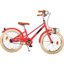 Foto van Volare meisjesfiets melody 18 inch 28 cm meisjes terugtraprem rood