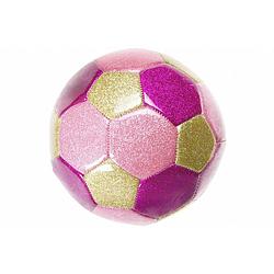 Foto van Lg-imports minivoetbal 15 cm roze