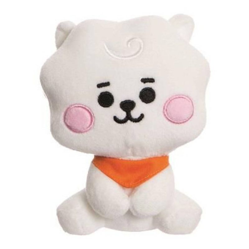 Foto van Line friends knuffel rj bt21 junior 13 cm pluche wit