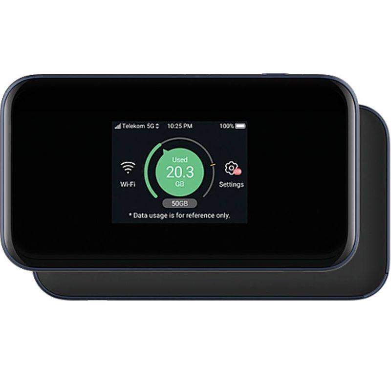 Foto van Zte mu5001 hypermobile 5g mifi router zwart