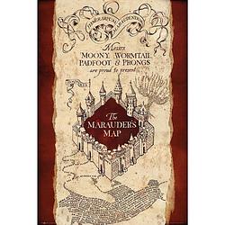 Foto van Gbeye harry potter marauders map poster 61x91,5cm