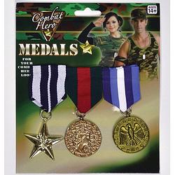 Foto van Militaire medailles 3 stuks - fopartikelen