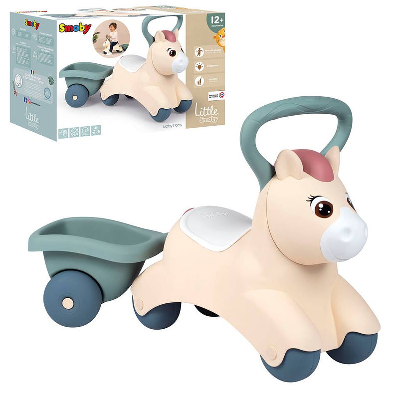 Foto van Little smoby baby pony loopwagen