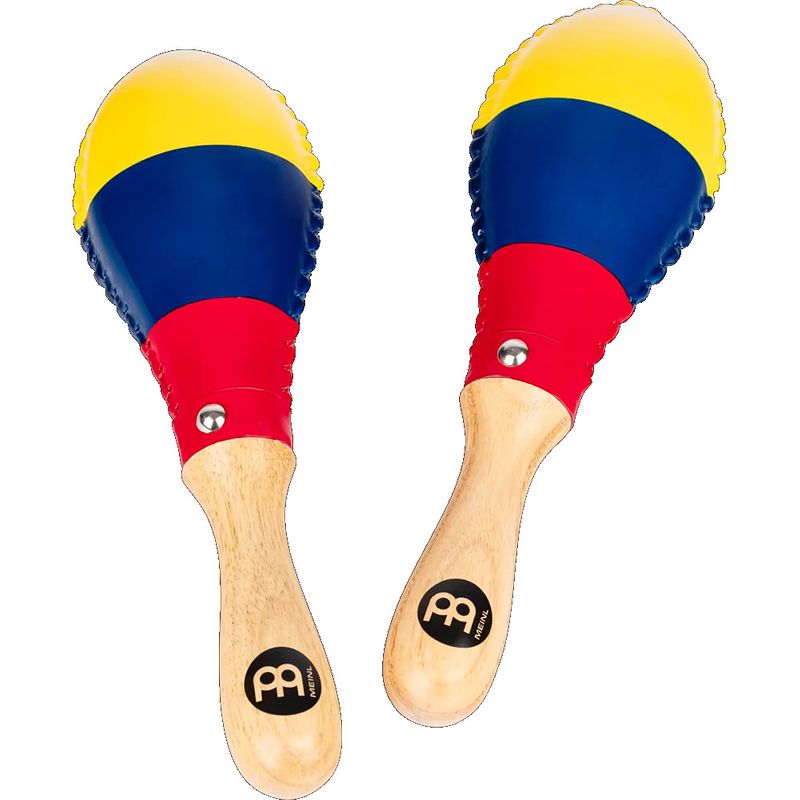 Foto van Meinl msm3co rawhide traditional columbia maracas