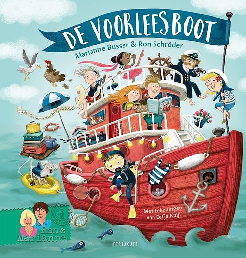 Foto van De voorleesboot - marianne busser, ron schröder - ebook (9789048842193)