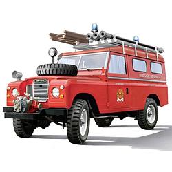 Foto van Italeri 3660 land rover fire truck auto (bouwpakket) 1:24