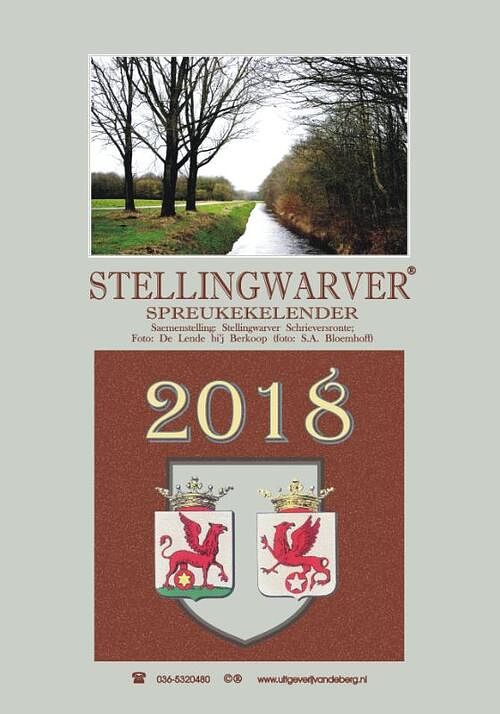 Foto van Stellingwarver spreukekelender - stellingwarver schrieversronte - paperback (9789055124756)