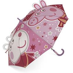 Foto van Nickelodeon paraplu peppa pig & suzy schaap junior 48 cm roze