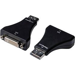 Foto van Digitus ak-340603-000-s displayport / dvi adapter [1x displayport stekker - 1x dvi-bus 24+5-polig] zwart