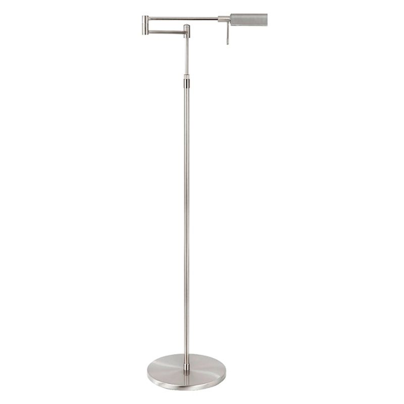 Foto van Infiori -ghlight - new bari led - vloerlamp - led - 25 x 25 x 139cm - nikkel