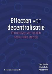 Foto van Effecten van decentralisatie - fred fleurke, piet de vries, rudie hulst - ebook (9789089748263)