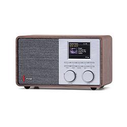 Foto van Pinell supersound 201w - dab+/internet tafelradio - walnoothout