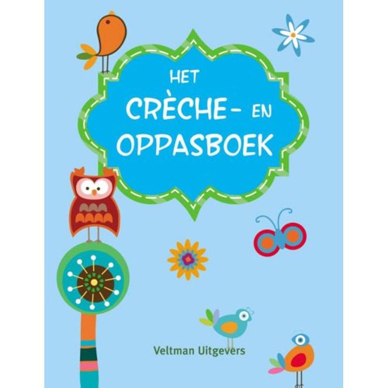 Foto van Het crèche- en oppasboek / blauw