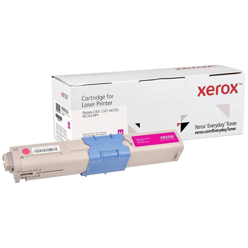 Foto van Xerox toner vervangt oki 44973534 compatibel magenta 1500 bladzijden everyday