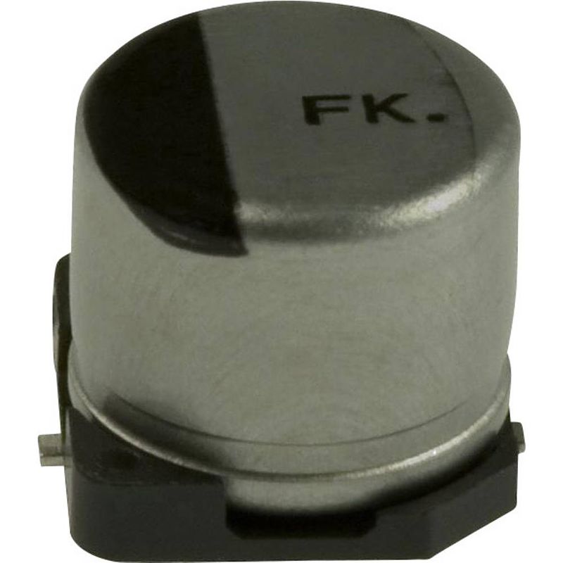 Foto van Panasonic eee-fk0j221ap elektrolytische condensator smd 220 µf 6.3 v 20 % (ø) 6.3 mm 1 stuk(s)