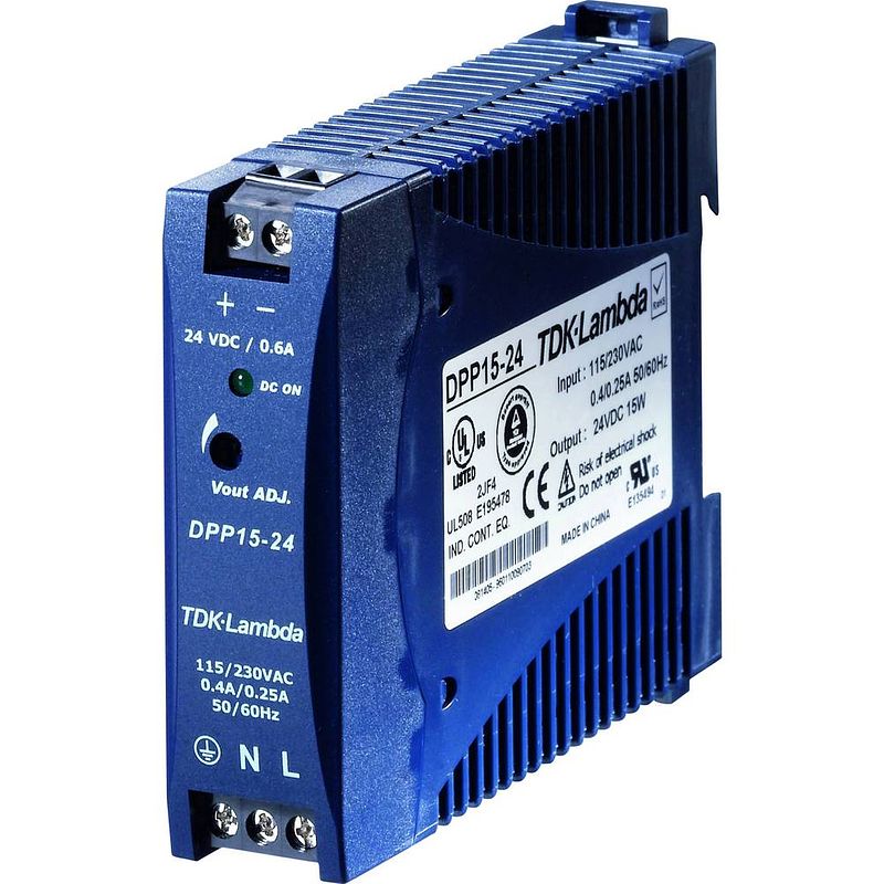 Foto van Tdk-lambda dpp25-5 din-rail netvoeding 5 v/dc 5 a 25 w 1 x