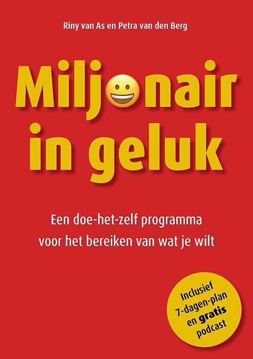 Foto van Miljonair in geluk - petra van den berg, riny van as - paperback (9789088402449)