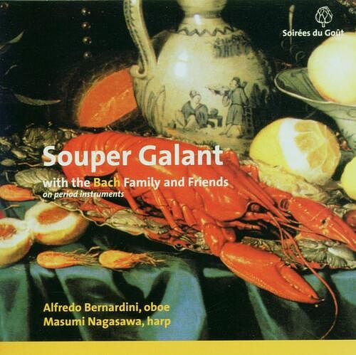 Foto van Souper galant with the bach family and friends - cd (8711801101101)