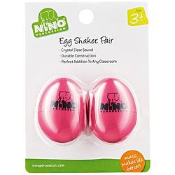 Foto van Nino percussion nino540sp-2 egg shaker roze (1 paar)