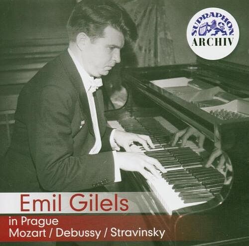 Foto van Emil gilels in prague. mozart, debussy, stravinsky - cd (0099925377823)