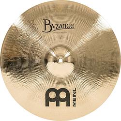 Foto van Meinl b17mtc-b byzance brilliant medium thin crash 17 inch bekken