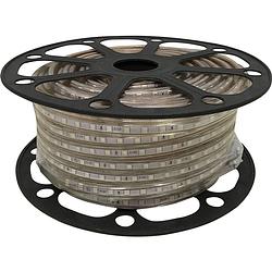 Foto van Led strip - aigi strabo - 50 meter - ip65 waterdicht - groen - 5050 smd 230v