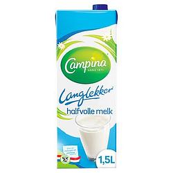 Foto van Campina langlekker halfvolle melk 1, 5l bij jumbo
