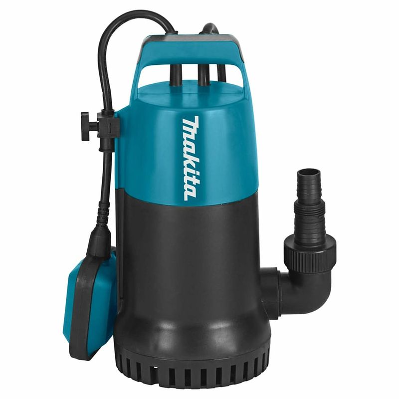 Foto van Makita dompelpomp elektrisch 800 w blauw en zwart