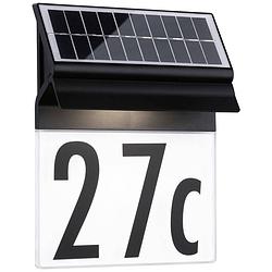 Foto van Paulmann 94694 solar housenumber solar huisnummerlamp warmwit zwart