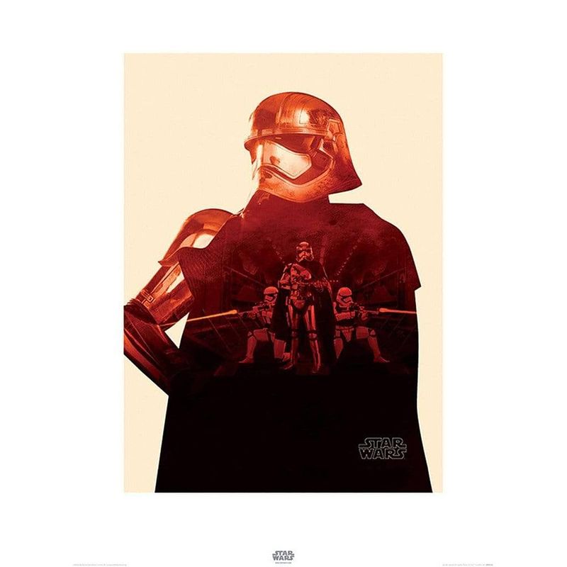 Foto van Pyramid star wars episode vii captain phasma tri kunstdruk 60x80cm