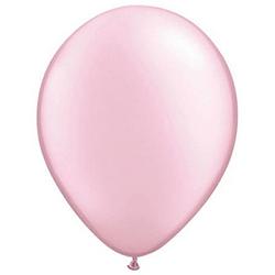 Foto van 25x parel roze qualatex ballonnen - ballonnen