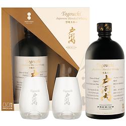 Foto van Togouchi premium + 2 glazen 70cl whisky